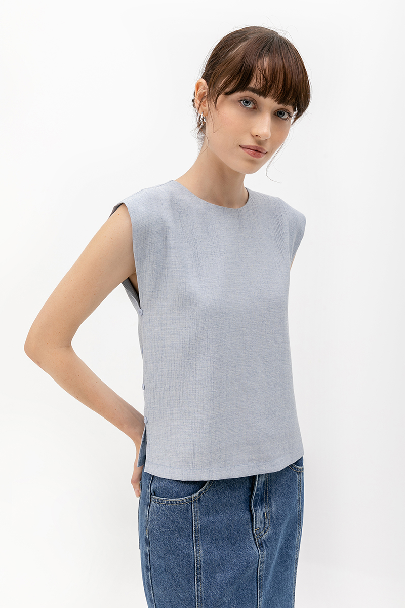 LUKA TEXTURED TOP