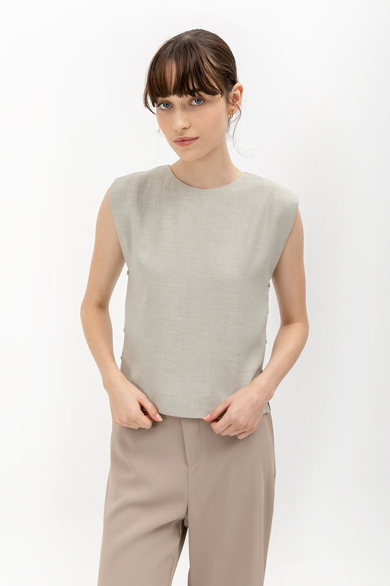 LUKA TEXTURED TOP