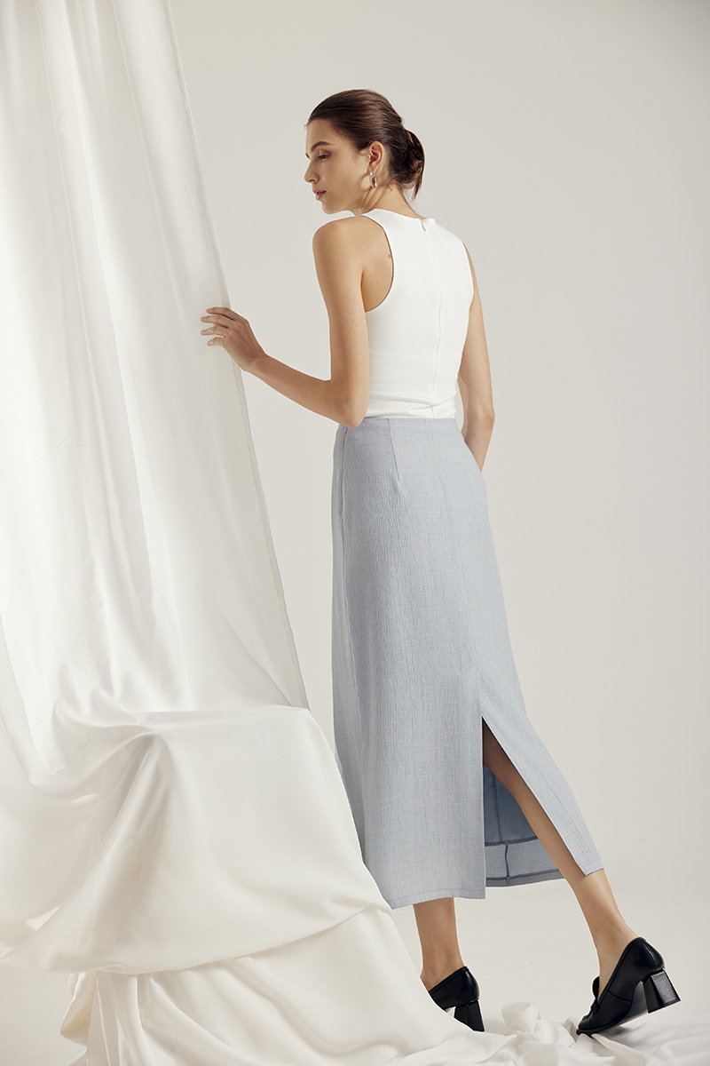 PENELOPE TEXTURED SKIRT