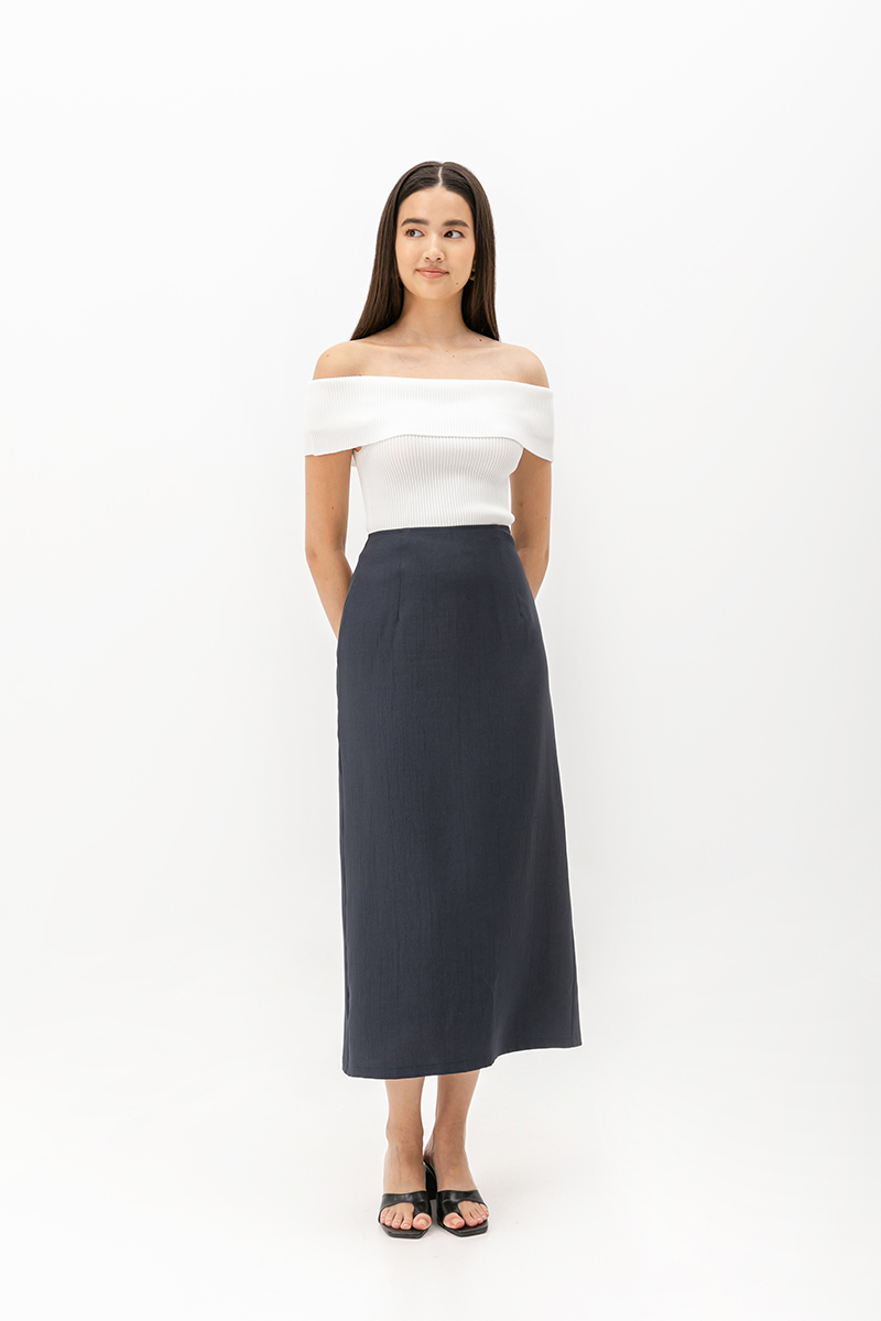 PENELOPE TEXTURED SKIRT