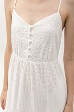 DESTINY EYELET TIERED MAXI DRESS