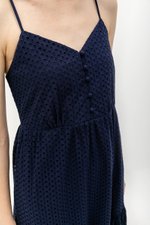 DESTINY EYELET TIERED MAXI DRESS