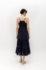 DESTINY EYELET TIERED MAXI DRESS