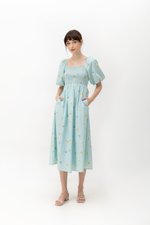FIONA FLORAL MIDI DRESS FIONA FLORAL MIDI DRESS