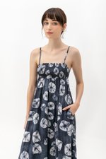 HALIA TIE DYE MIDI DRESS HALIA TIE DYE MIDI DRESS