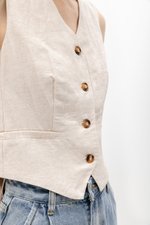 KENZIE LINEN VEST