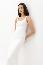 LOWEN SHEATH MIDI DRESS