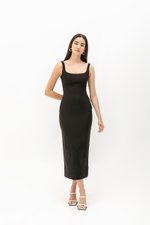 LOWEN SHEATH MIDI DRESS
