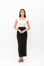 NOELY LONG KNITTED SKIRT