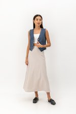 SHONNA BIAS CUT GINGHAM SKIRT SHONNA BIAS CUT GINGHAM SKIRT