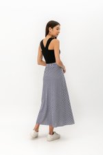 SHONNA BIAS CUT GINGHAM SKIRT SHONNA BIAS CUT GINGHAM SKIRT
