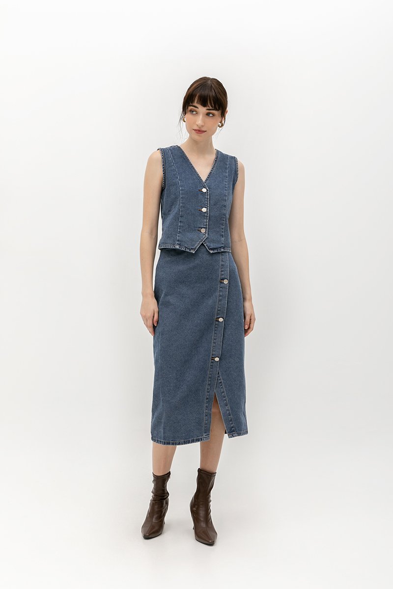 NEMY DENIM SKIRT