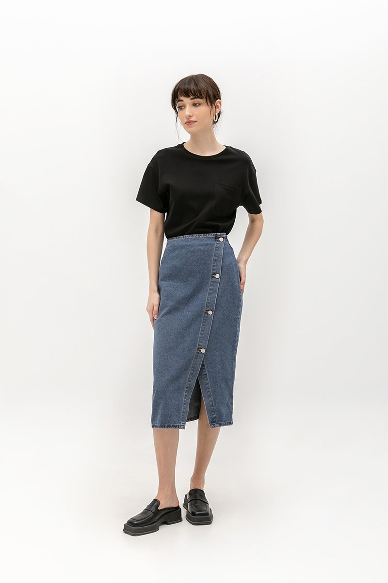 NEMY DENIM SKIRT