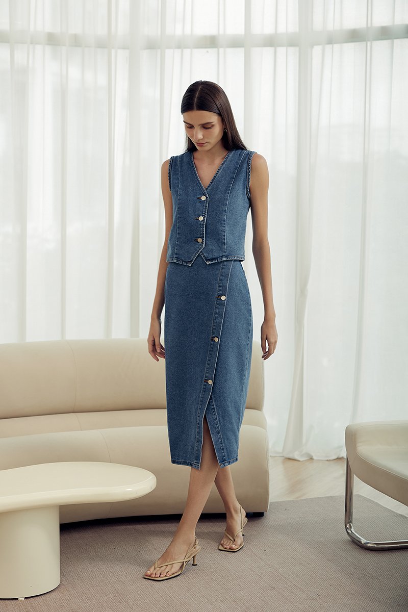 NEMY DENIM SKIRT