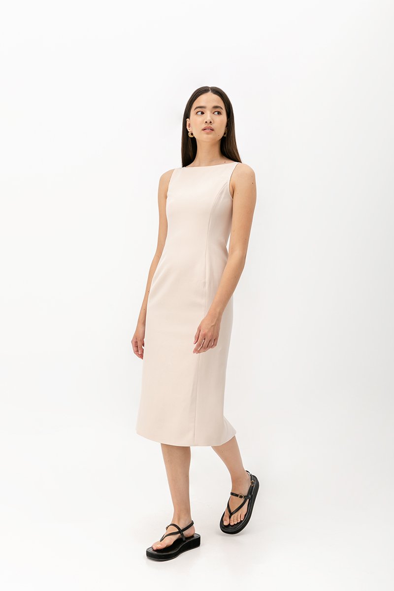 DORA MIDI SHEATH DRESS