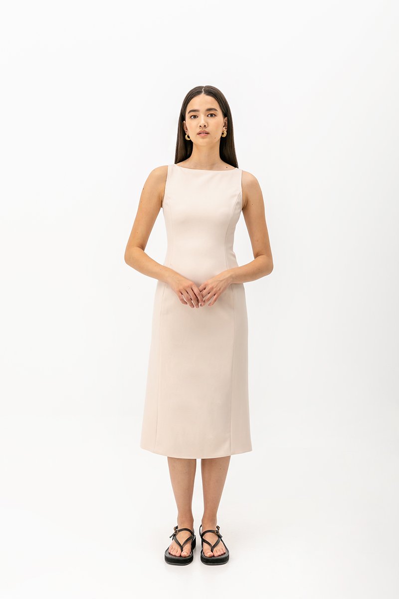 DORA MIDI SHEATH DRESS
