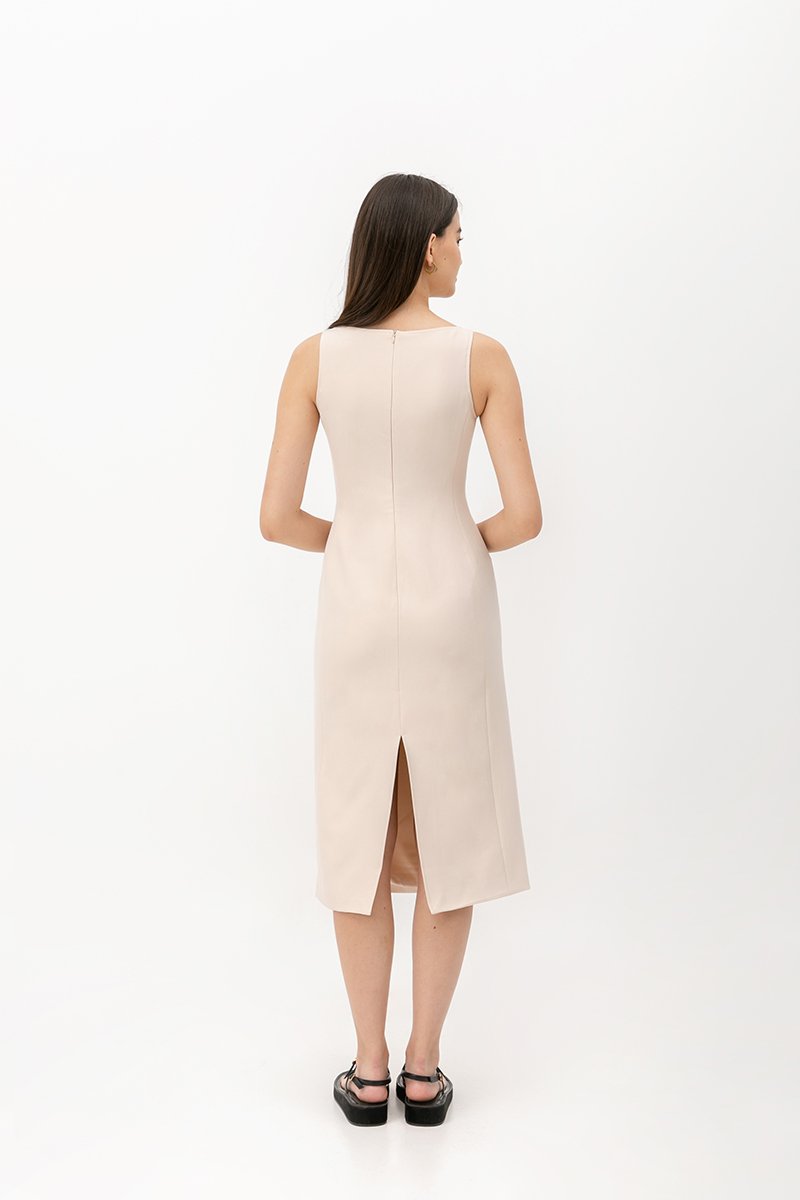 DORA MIDI SHEATH DRESS
