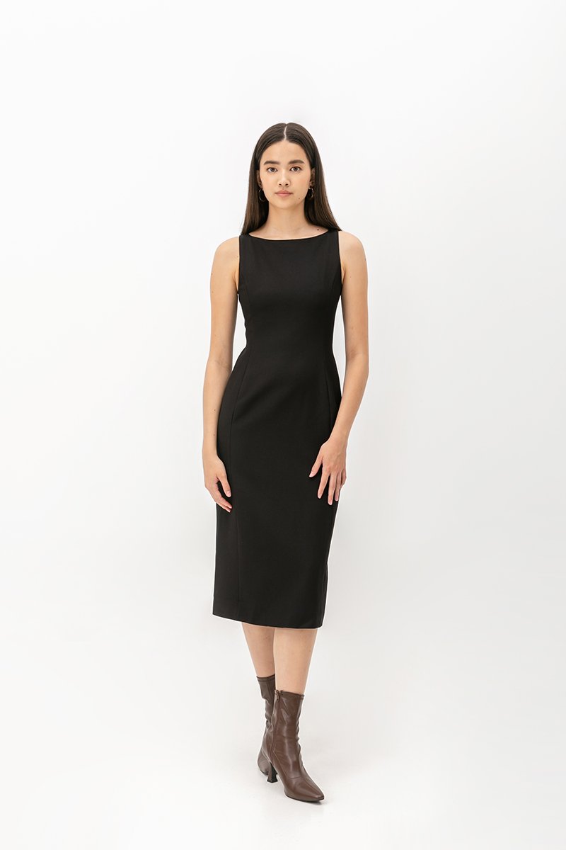 DORA MIDI SHEATH DRESS