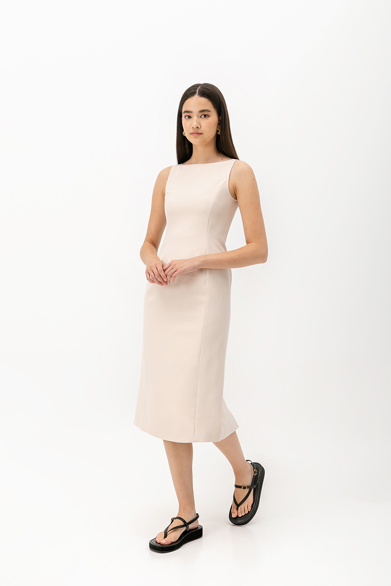 DORA MIDI SHEATH DRESS