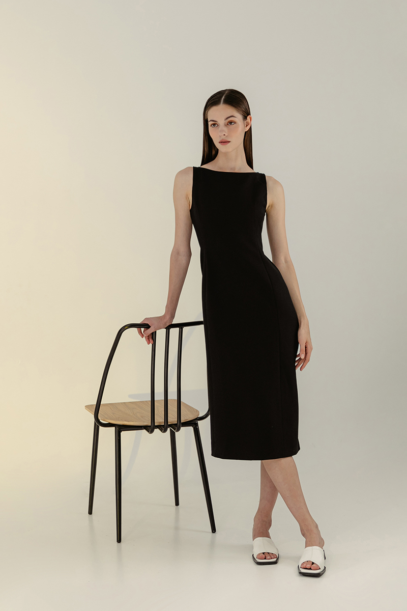 DORA MIDI SHEATH DRESS