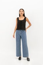 JODY COTTON EYELET TOP JODY COTTON EYELET TOP