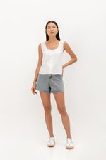 JODY COTTON EYELET TOP JODY COTTON EYELET TOP