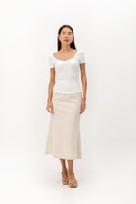 GRACIE POINTELLE TEE GRACIE POINTELLE TEE