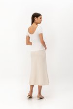 GRACIE POINTELLE TEE GRACIE POINTELLE TEE