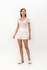 GRACIE POINTELLE TEE GRACIE POINTELLE TEE