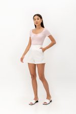 GRACIE POINTELLE TEE GRACIE POINTELLE TEE