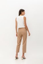 SASKIA CONTRAST BUTTON VEST