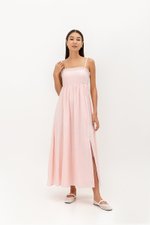 CARMIA LACE TRIM MAXI DRESS