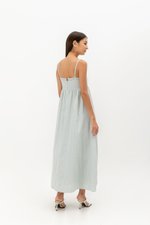 CARMIA LACE TRIM MAXI DRESS