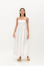 CARMIA LACE TRIM MAXI DRESS