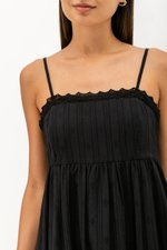 CARMIA LACE TRIM MAXI DRESS