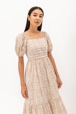 NATALINE BOTANICAL PANEL MIDI DRESS NATALINE BOTANICAL PANEL MIDI DRESS