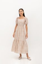NATALINE BOTANICAL PANEL MIDI DRESS NATALINE BOTANICAL PANEL MIDI DRESS
