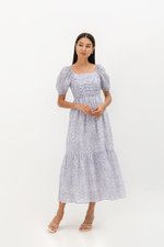 NATALINE BOTANICAL PANEL MIDI DRESS NATALINE BOTANICAL PANEL MIDI DRESS