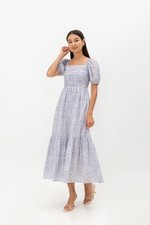 NATALINE BOTANICAL PANEL MIDI DRESS NATALINE BOTANICAL PANEL MIDI DRESS