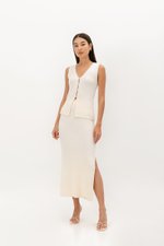 LUCIA KNITTED SKIRT WITH SLIT LUCIA KNITTED SKIRT WITH SLIT