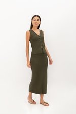 LUCIA KNITTED SKIRT WITH SLIT LUCIA KNITTED SKIRT WITH SLIT