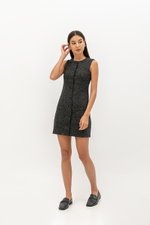 EMILEE SHEATH TWEED DRESS