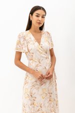 LILYA MAXI WRAP DRESS LILYA MAXI WRAP DRESS