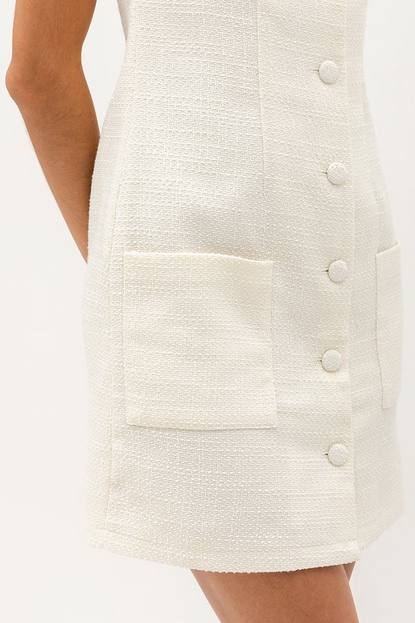 EMILEE SHEATH TWEED DRESS