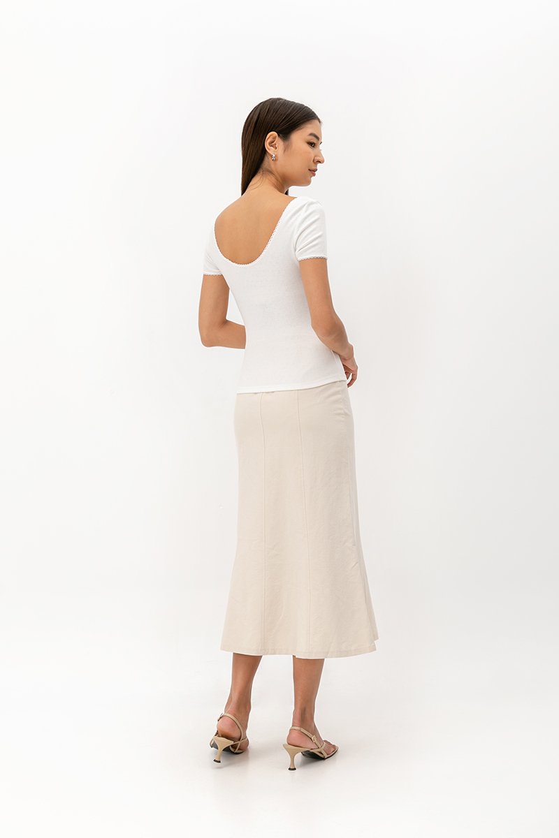 GRACIE POINTELLE TEE