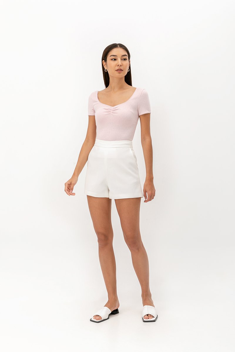 GRACIE POINTELLE TEE