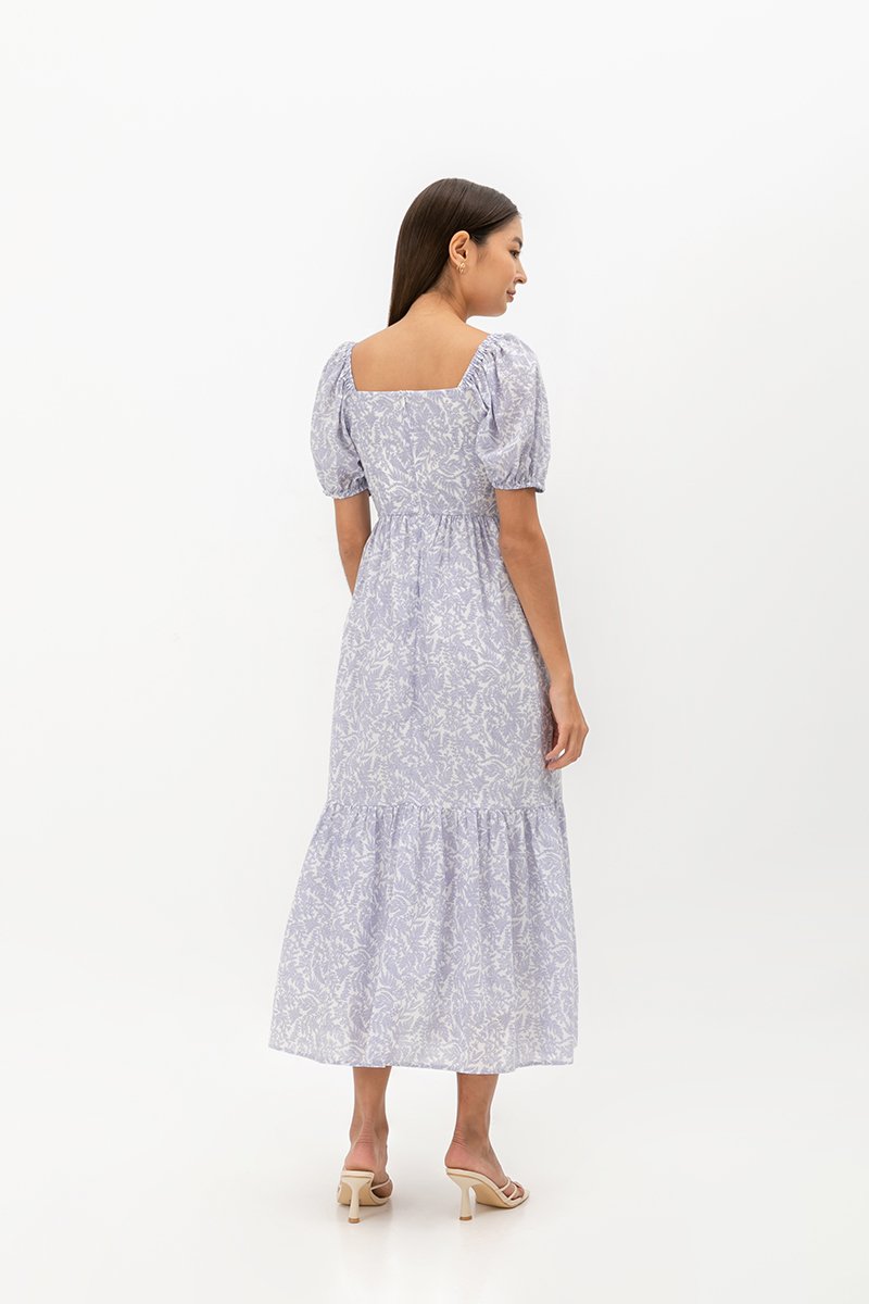 NATALINE BOTANICAL PANEL MIDI DRESS NATALINE BOTANICAL PANEL MIDI DRESS