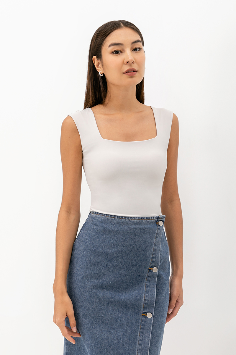 PERLA BUTTERY SOFT PADDED TEE