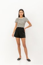 HALSTON PANELLED SHORTS HALSTON PANELLED SHORTS