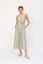 MAVEN JUMPSUIT W SASH